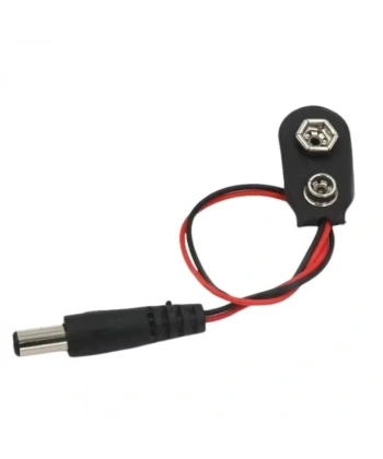 9V Jacklı Pil Soketi - I-Tip