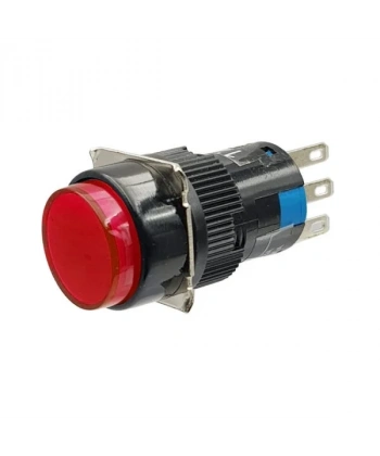 AB6Y-M 16mm 30V Red Momentary Button
