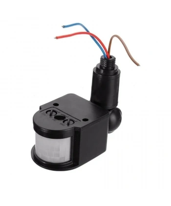 AC 220V 180° Hareket PIR Sensörü - Otomatik Lamba Sensörü