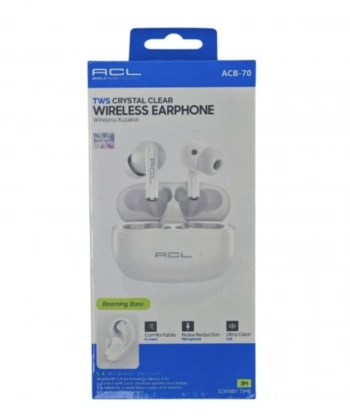 ACB-70 V5.4 3 Ay Bekleme Süreli Kablosuz Kulak İçi Bluetooth Kulaklık