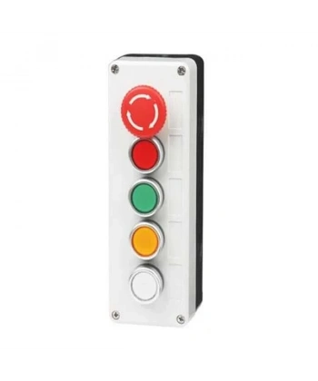 Acil Stop ve Dörtlü Push Buton Kutusu