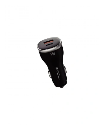 ACL AC-104 PD 6A 51 W Dual Port 1xUSB-A 1xUSB-C Çıkışlı Araç İçi Şarj Aleti