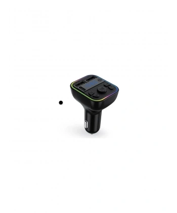 ACL AFT-12 Wireless 1A 2xUSB TF Kartlı Type-C RGB Işıklı FM Transmitter