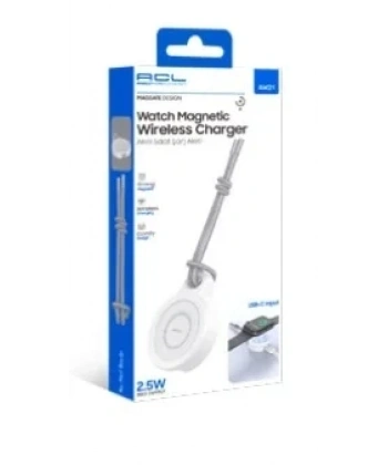 ACL AW21 USB-C Girişli 2,5W Wireless Akıllı Saat Şarj Aleti