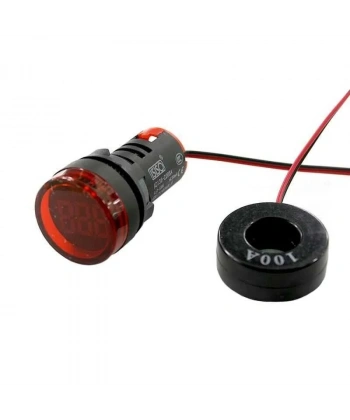 AD136-22DSA-K 100A Ampermetre - Kırmızı