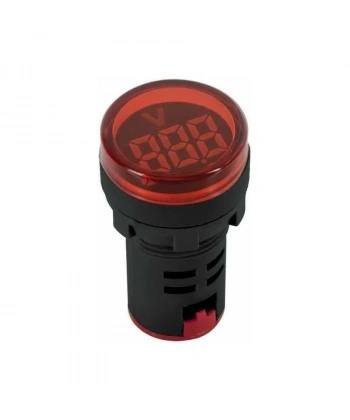 AD136-22DSV-K 24-450V AC Voltmetre - Kırmızı