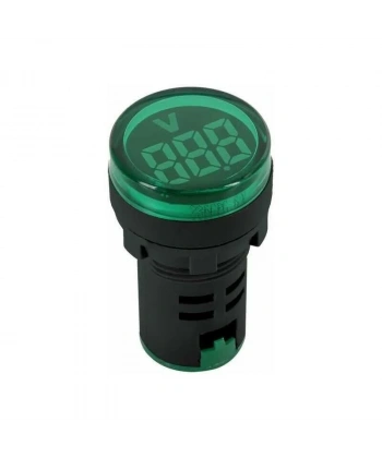 AD136-22DSV-Y 24-450V AC Voltmetre - Yeşil