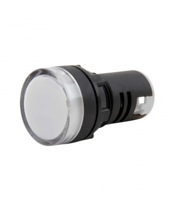 AD16-22DS 220-380V AC Sinyal Lambası - Beyaz