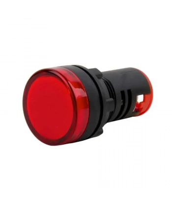 AD16-22DS 220V AC Sinyal Lambası - Kırmızı