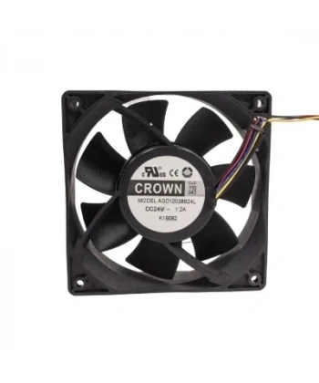 AGD12038B24L 24V 1.2A Metal Fan 120x120x38mm