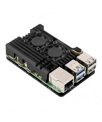 Alüminyum Alaşım Kasa - Raspberry Pi 5 Uyumlu