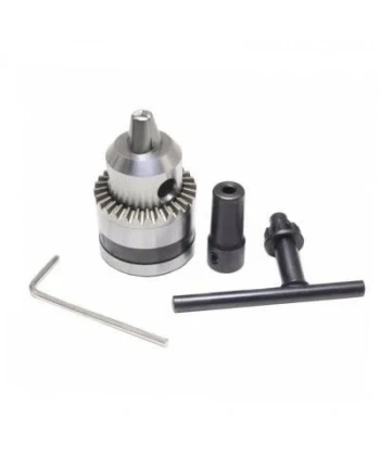 Anahtarlı Mandren 0.6-6mm B10 Konik - 5mm Şaft Uyumlu