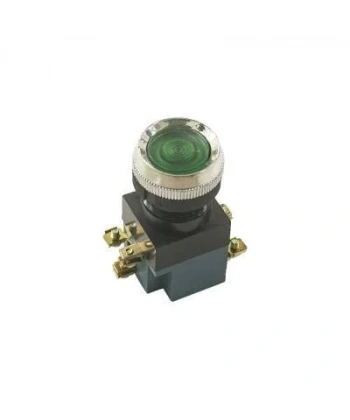 Anlık Push Buton 5V Yeşil Işıklı LA19