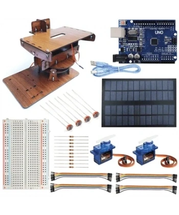 Arduino Güneş Takip Projesi Combo Set - DIY (Demonte)