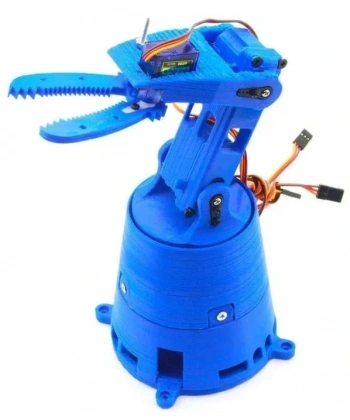 Arduino Robot Kol Kiti montajlı