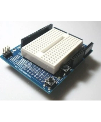 Arduino UNO R3 Proto Shield + Mini Breadboard
