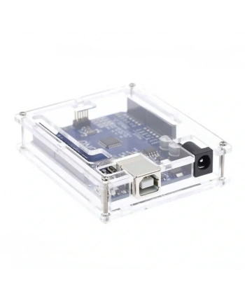 Arduino UNO Şeffaf Akrilik Pleksi Kutu