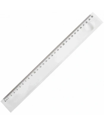 Ark 30cm Şeffaf Mercekli Cetvel