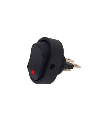 ASW-20-2 Oval Nokta Isikli Anahtar 12V