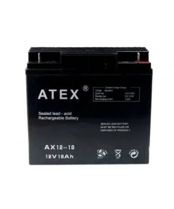 Atex 12V 18Ah Akü