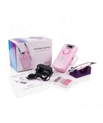 BQ101 Şarjlı Manikür Pedikür Tırnak Törpü Seti - Pembe