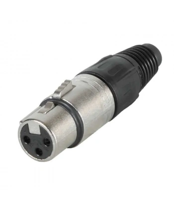 Canon / XLR 3 Pin Jack - Dişi