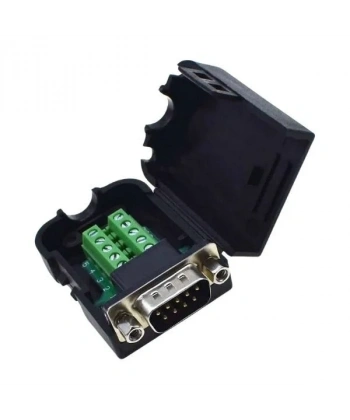 D-Sub DB9 9-Pin Erkek Terminal Block Adaptörü