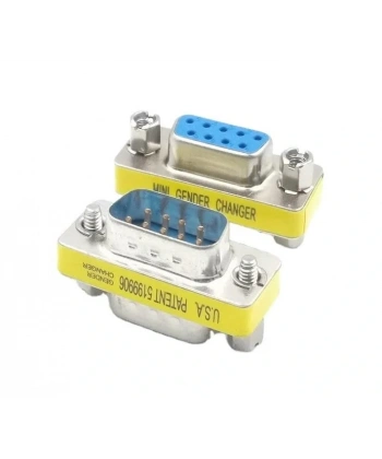 DB9 - RS232 Erkek-Dişi (M2F) 9 Pin Çevirici Ara Adaptör