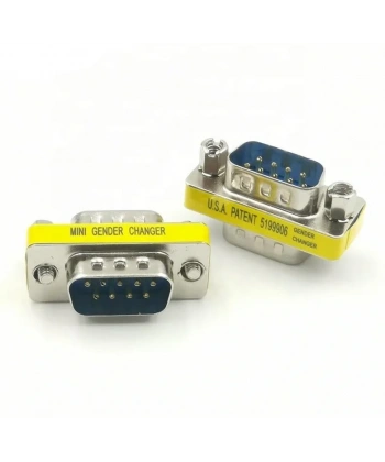 DB9 - RS232 Erkek-Erkek (M2M) 9 Pin Çevirici Ara Adaptör