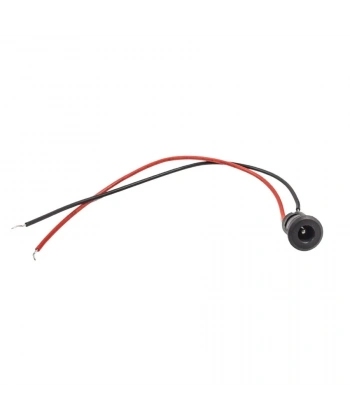 DC-022E 5,5x2,1mm Kablolu DC Jack Şasesi