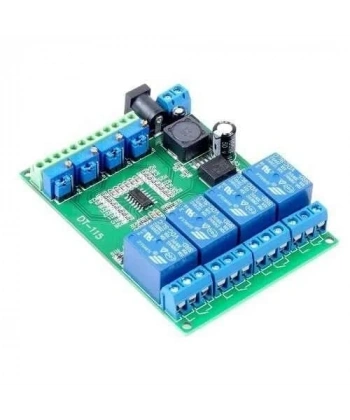 DC 12V 4-Kanal LM393 Voltaj Karşılaştırıcı Röle Modülü