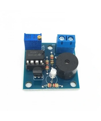 DC 12V LM358 Aşırı Deşarj Modülü - Buzzer Uyarılı