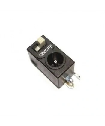 DC 2.5 / 3mm Jack Şase Pcb Tipi - On-Off Swichli