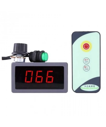 DC 6-30V 5A Ekranlı PWM Motor Sürücü - Kumandalı