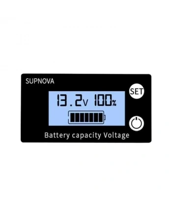 DC 8-100V Lityum Pil / Akü Kapasite Göstergesi - Mavi