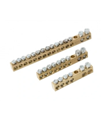 Delikli Pano Topraklama Klemensi Ayaksız PTK5004 2+8 6,5 x 9 mm 20 Adet