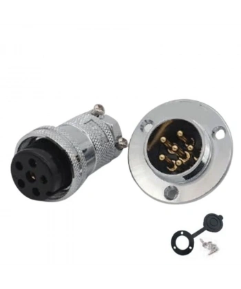 DF25 6 Pin 25mm Su Geçirmez Konnektör Takımı