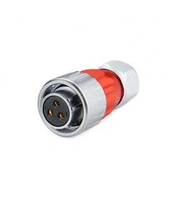 DH-20-J03PE-03-001 3-Pin Su Geçirmez Konnektör - Dişi