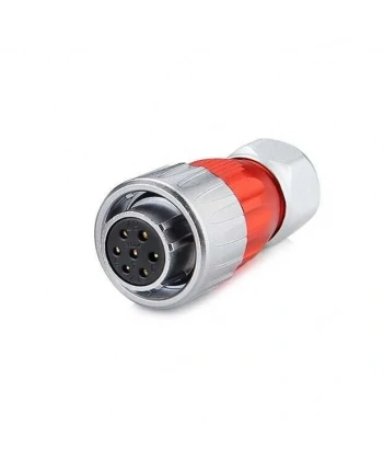 DH-20-J07PE-03-001 7-Pin Su Geçirmez Konnektör - Dişi