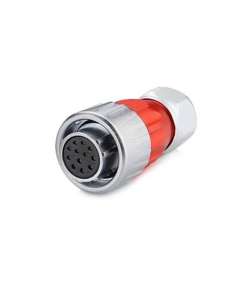 DH-20-J12PE-03-001 12-Pin Su Geçirmez Konnektör - Dişi