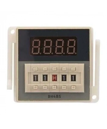 DH48S-2Z 110V Zaman Ayarlı Röle Modülü - Çift Çıkışlı
