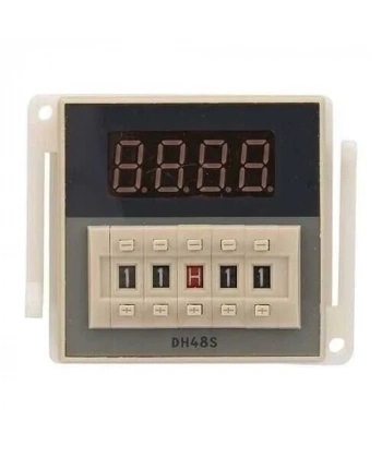 DH48S-2Z 220V Zaman Ayarlı Röle Modülü - Çift Çıkışlı