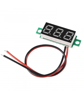 Dijital Mini Voltmetre Dc 0V 100V Gerilim Voltaj Ölçer