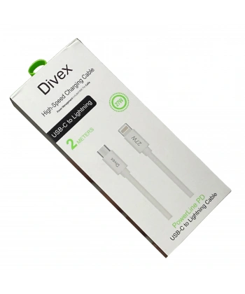 Divex 27W Type-C to Lightning Yüksek Hızlı Şarj Kablosu 2m DC-218