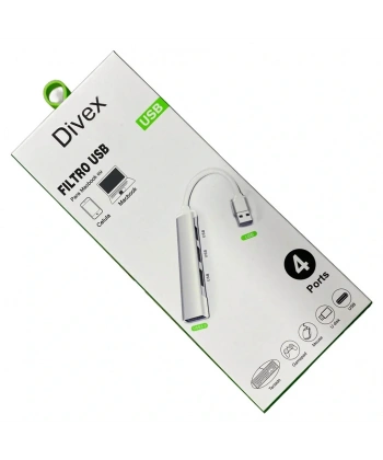 Divex 4 Çıkışlı USB Çoklayıcı 4 Port USB Splitter DX-03
