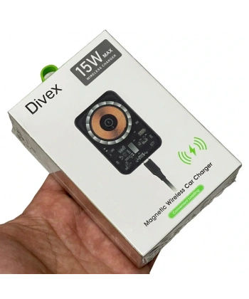 Divex Kablosuz Araç Şarj Cihazı Manyetik Wireless Şarj Aleti DV-352