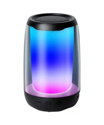 Divex Pluse 4 Mini Taşınabilir RGB Ledli Siyah Bluetooth Hoparlör DM-90