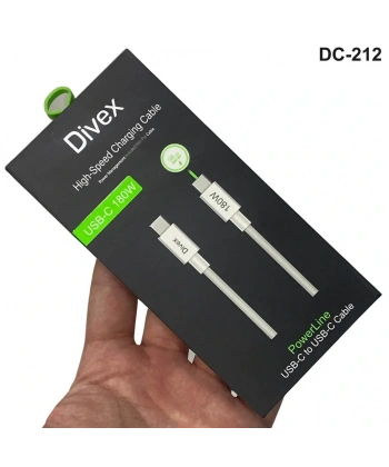 Divex Type-C ( USB-C ) 180W Hızlı Şarj Kablosu DC-212