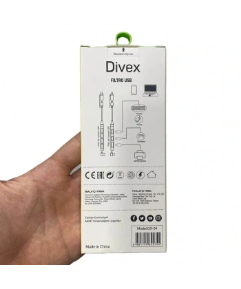 Divex Type-C + USB Girişli 4 Port USB Çoklayıcı USB Splitter DX-04
