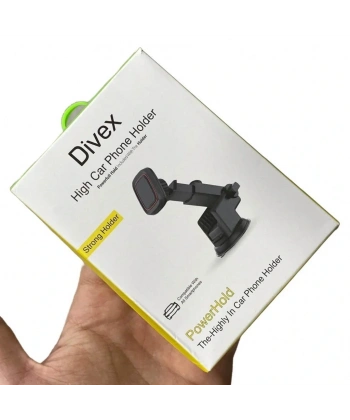 Divex Vantuzlu Araç İçi Telefon Tutacağı DH-356